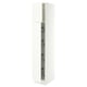 SEKTION Armoire haute av porte +corbeilles, blanc/Aspudden blanc mat, 15x24x80 "