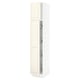 SEKTION Armoire haute av porte +corbeilles, blanc/Bodbyn blanc cassé, 15x24x80 "