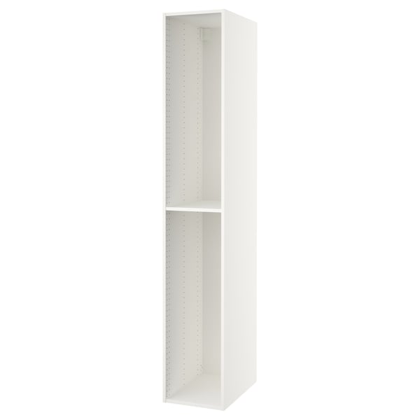 SEKTION Armoire haute, blanc, 15x24x90 "