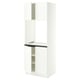 SEKTION Armoire haute four 4 ptes, blanc/Aspudden blanc mat, 30x24x80 "