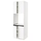 SEKTION Armoire haute four 4 ptes, blanc Enköping/blanc effet bois, 30x24x90 "