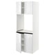 SEKTION Armoire haute four 4 ptes, blanc/Ringhult blanc, 30x24x80 "