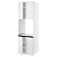 SEKTION Armoire haute four 4 ptes, blanc/Ringhult blanc, 30x24x90 "
