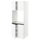 SEKTION Armoire haute four 4 ptes, blanc/Voxtorp blanc mat, 30x24x80 "