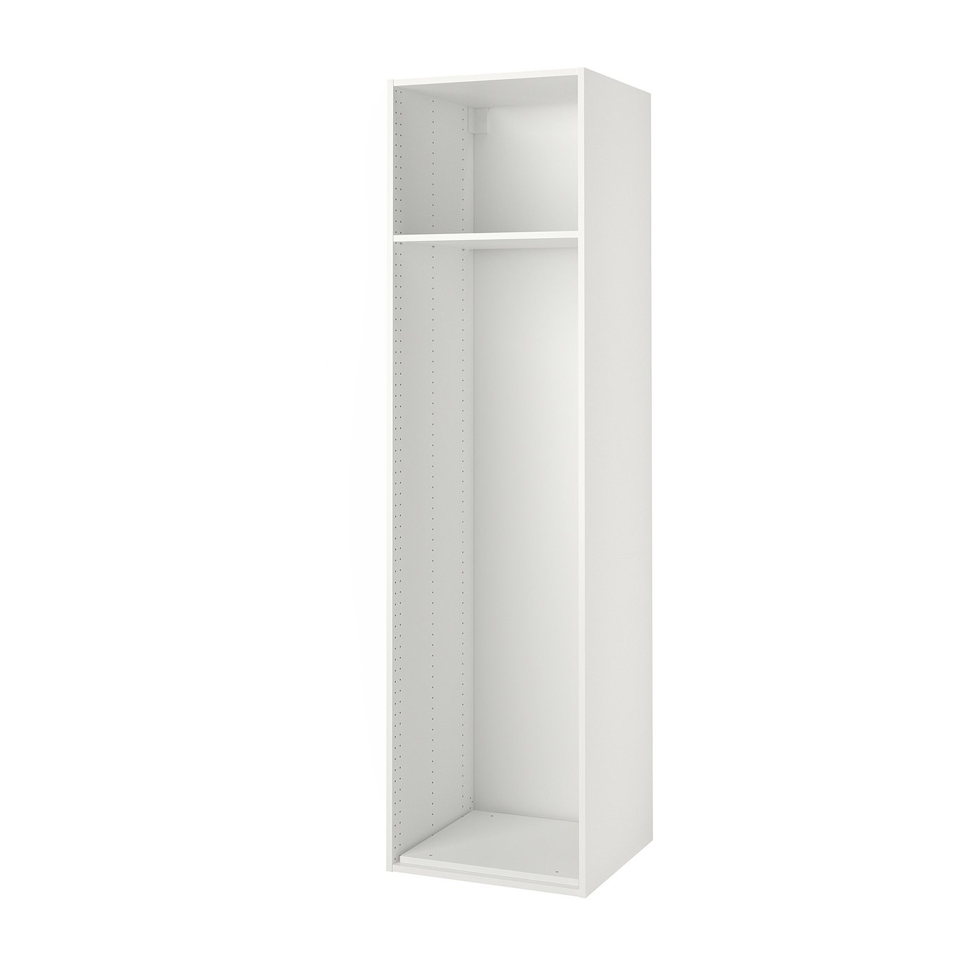 SEKTION armoire haute pour réfrigérateur, blanc, 61x61x229 cm (24x24x90
