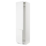 SEKTION Armoire haute pr réfrig/congélateur, blanc/Axstad blanc mat, 24x24x90 "