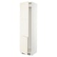 SEKTION Armoire haute pr réfrig/congélateur, blanc/Bodbyn blanc cassé, 24x24x90 "