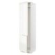 SEKTION Armoire haute pr réfrig/congélateur, blanc/Bodbyn blanc cassé, 24x24x90 "