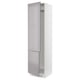 SEKTION Armoire haute pr réfrig/congélateur, blanc/Bodbyn gris, 24x24x90 "