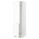 SEKTION Armoire haute pr réfrig/congélateur, blanc Enköping/blanc effet bois, 24x24x80 "