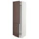 SEKTION Armoire haute pr réfrig/congélateur, blanc/Sinarp brun, 24x24x80 "