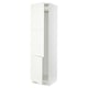 SEKTION Armoire haute pr réfrig/congélateur, blanc/Vallstena blanc, 24x24x90 "