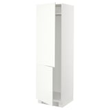 SEKTION Armoire haute pr réfrig/congélateur, blanc/Vallstena blanc, 24x24x80 "