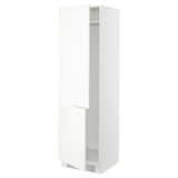 SEKTION Armoire haute pr réfrig/congélateur, blanc/Veddinge blanc, 24x24x80 "
