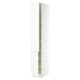 SEKTION Armoire haute + tablette/2ptes, blanc/Aspudden blanc mat, 15x24x90 "