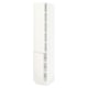 SEKTION Armoire haute + tablette/2ptes, blanc/Veddinge blanc, 15x24x80 "