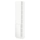 SEKTION Armoire haute + tablette/2ptes, blanc/Voxtorp blanc mat, 18x15x80 "