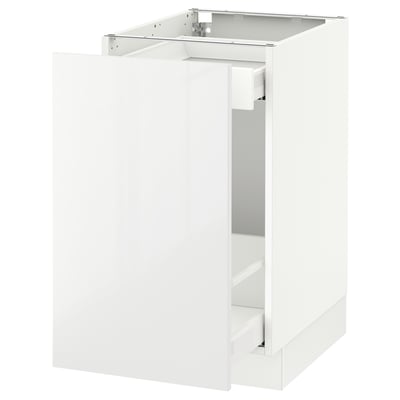 SEKTION Armoire inf rgt coul, blanc Maximera/Ringhult blanc, 18x24x30 "