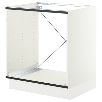 SEKTION Armoire inférieure pour four, blanc, 30x24x30 "