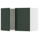 SEKTION Armoire murale 2 portes, blanc/Havstorp vert profond, 30x15x20 "