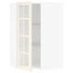 SEKTION Armoire murale ang+tblts/pte vit, blanc/Bodbyn blanc cassé, 26x15x40 "