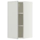 SEKTION Armoire murale, blanc/Aspudden gris clair, 15x15x30 "