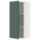 SEKTION Armoire murale, blanc/Aspudden gris-vert foncé, 18x15x40 "