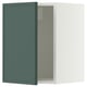 SEKTION Armoire murale, blanc/Aspudden gris-vert foncé, 15x15x20 "