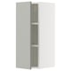 SEKTION Armoire murale, blanc/Havstorp gris clair, 12x15x30 "