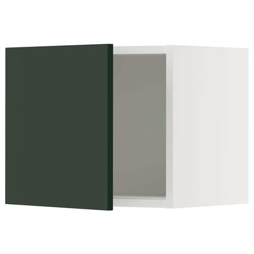 SEKTION Armoire murale, blanc/Havstorp vert profond, 18x15x15 "