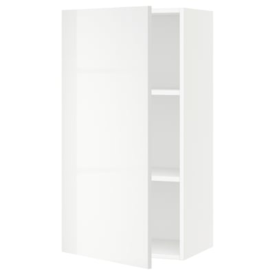 SEKTION Armoire murale, blanc/Ringhult blanc, 21x15x40 "
