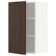 SEKTION Armoire murale, blanc/Sinarp brun, 18x15x30 "