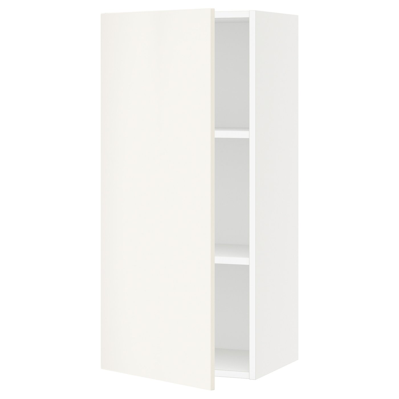 SEKTION armoire murale, blanc/Veddinge blanc, 46x37x102 cm (18x15x40