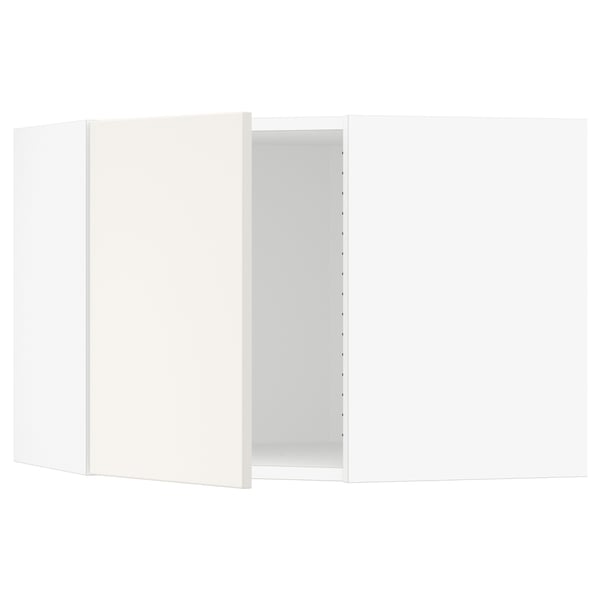 SEKTION Armoire murale d'angle, blanc/Veddinge blanc, 26x15x20 "