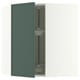 SEKTION Armoire murale d'angle+rgt pivot, blanc/Aspudden gris-vert foncé, 26x15x30 "