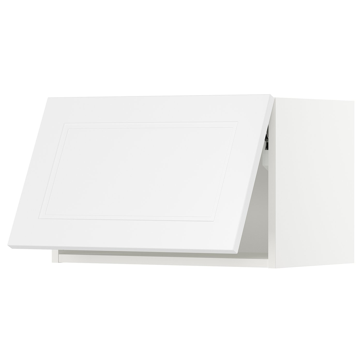 SEKTION armoire murale horizontale, blanc/Axstad blanc mat, 61x37x38 cm