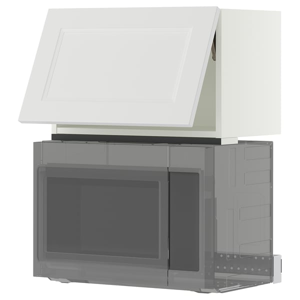 SEKTION Armoire murale horizontale, blanc/Axstad blanc mat, 24x15x15 "