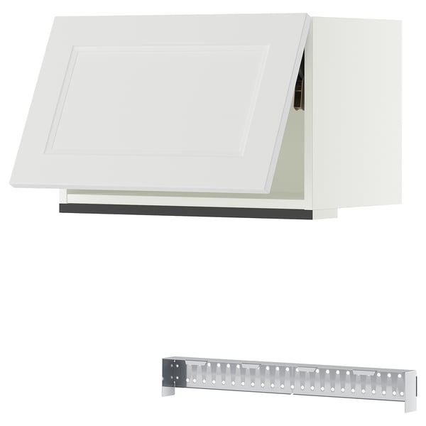 SEKTION Armoire murale horizontale, blanc/Axstad blanc mat, 24x15x15 "