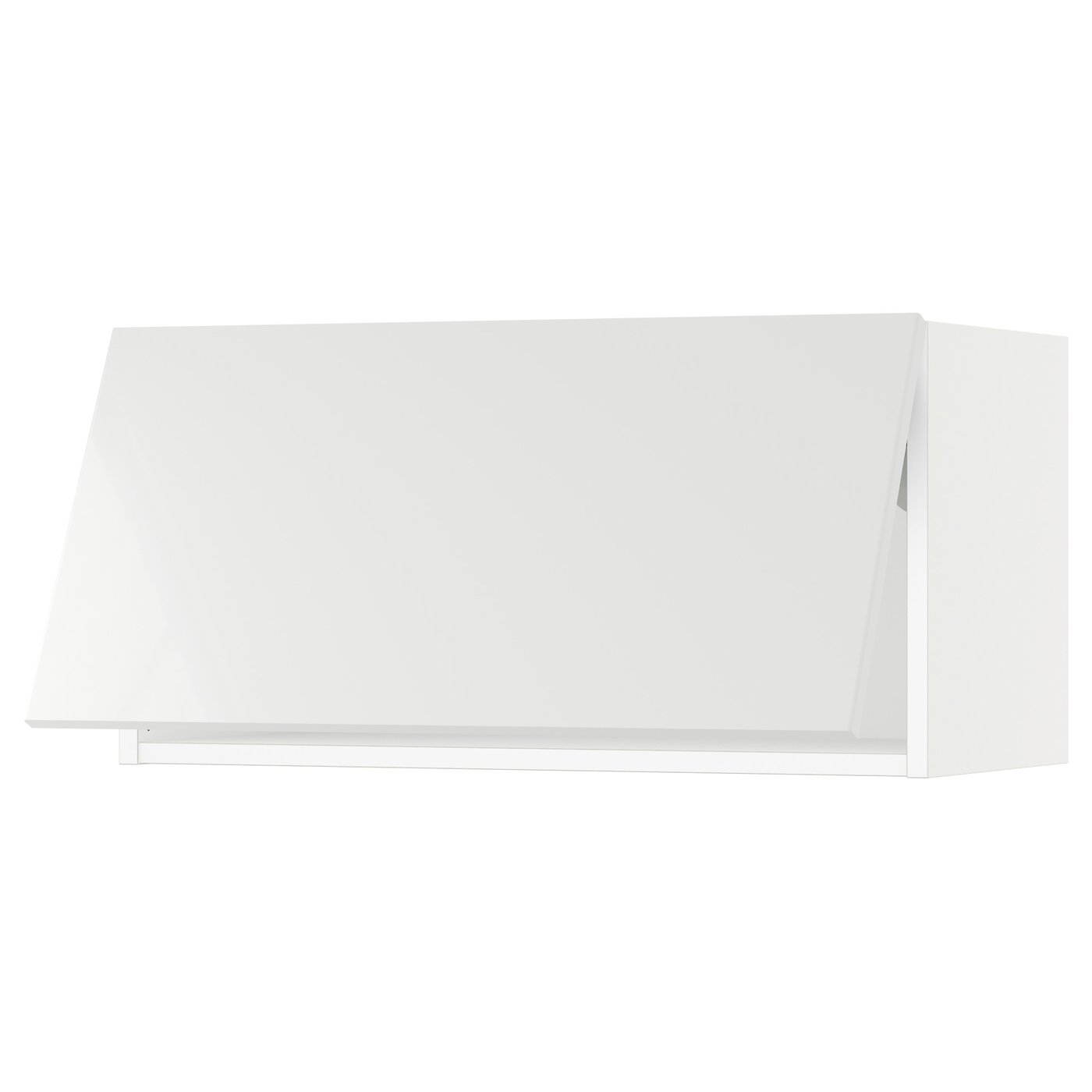 SEKTION armoire murale horizontale, blanc/Ringhult blanc, 76x37x38 cm