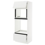 SEKTION / MAXIMERA Arm h pr m-0/four+tir/pt av ouv pre, blanc/Axstad blanc mat, 30x24x80 "