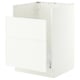SEKTION / MAXIMERA Arm inf pr évier TALLSJÖN, blanc/Aspudden blanc mat, 24x24x30 "