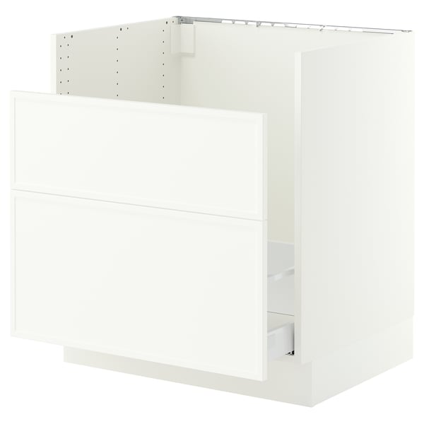 SEKTION / MAXIMERA Arm inf pr évier TALLSJÖN, blanc/Aspudden blanc mat, 30x24x30 "