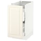 SEKTION / MAXIMERA Arm inf tri/1 pte, blanc/Bodbyn blanc cassé, 15x24x30 "