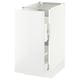 SEKTION / MAXIMERA Arm inf tri/1 pte, blanc/Ringhult blanc, 15x24x30 "