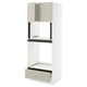 SEKTION / MAXIMERA Armoire haute four/micro+tir/2ptes, blanc/Stensund beige, 30x24x80 "
