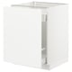SEKTION / MAXIMERA Armoire inf rgt coul, blanc/Axstad blanc mat, 24x24x30 "