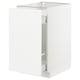 SEKTION / MAXIMERA Armoire inf rgt coul, blanc/Axstad blanc mat, 18x24x30 "