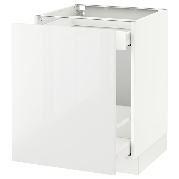 SEKTION / MAXIMERA Armoire inf rgt coul, blanc/Ringhult blanc, 24x24x30 "