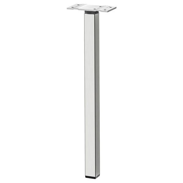 SEKTION Pied de soutien, acier inox, 14 ½ "