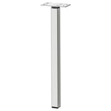 SEKTION Pied de soutien, acier inox, 14 ½ "